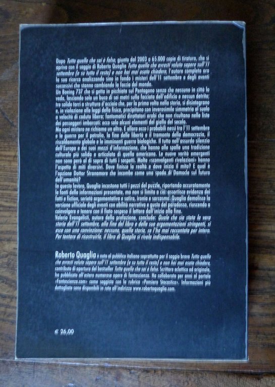 Roberto Quaglia,IL MITO DELL'11 SETTEMBRE E L'OPZIONE DOTTOR STRANAMORE,2006 PSM | Immagine Gallery 2