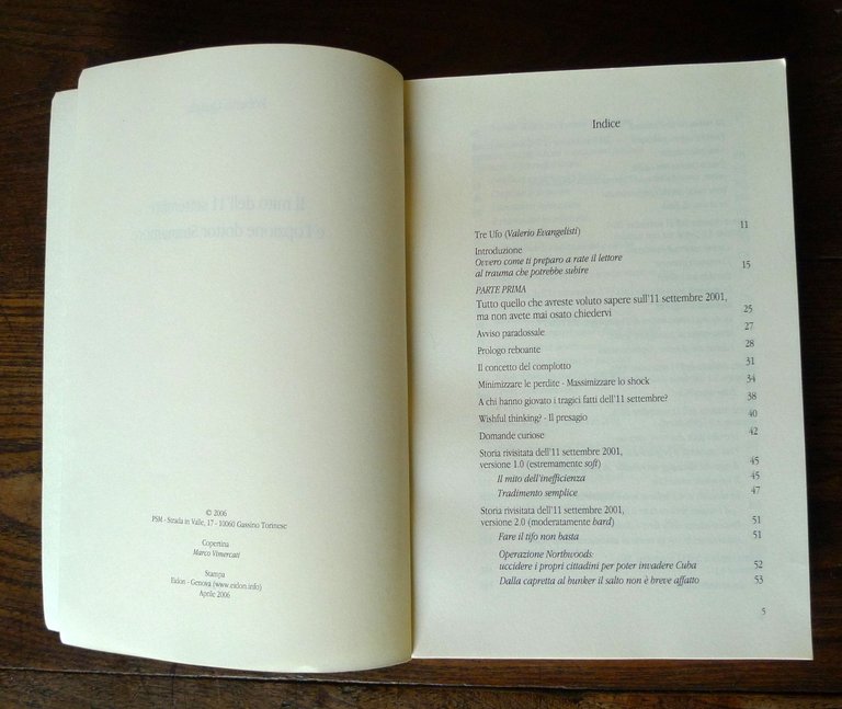 Roberto Quaglia,IL MITO DELL'11 SETTEMBRE E L'OPZIONE DOTTOR STRANAMORE,2006 PSM | Immagine Gallery 4