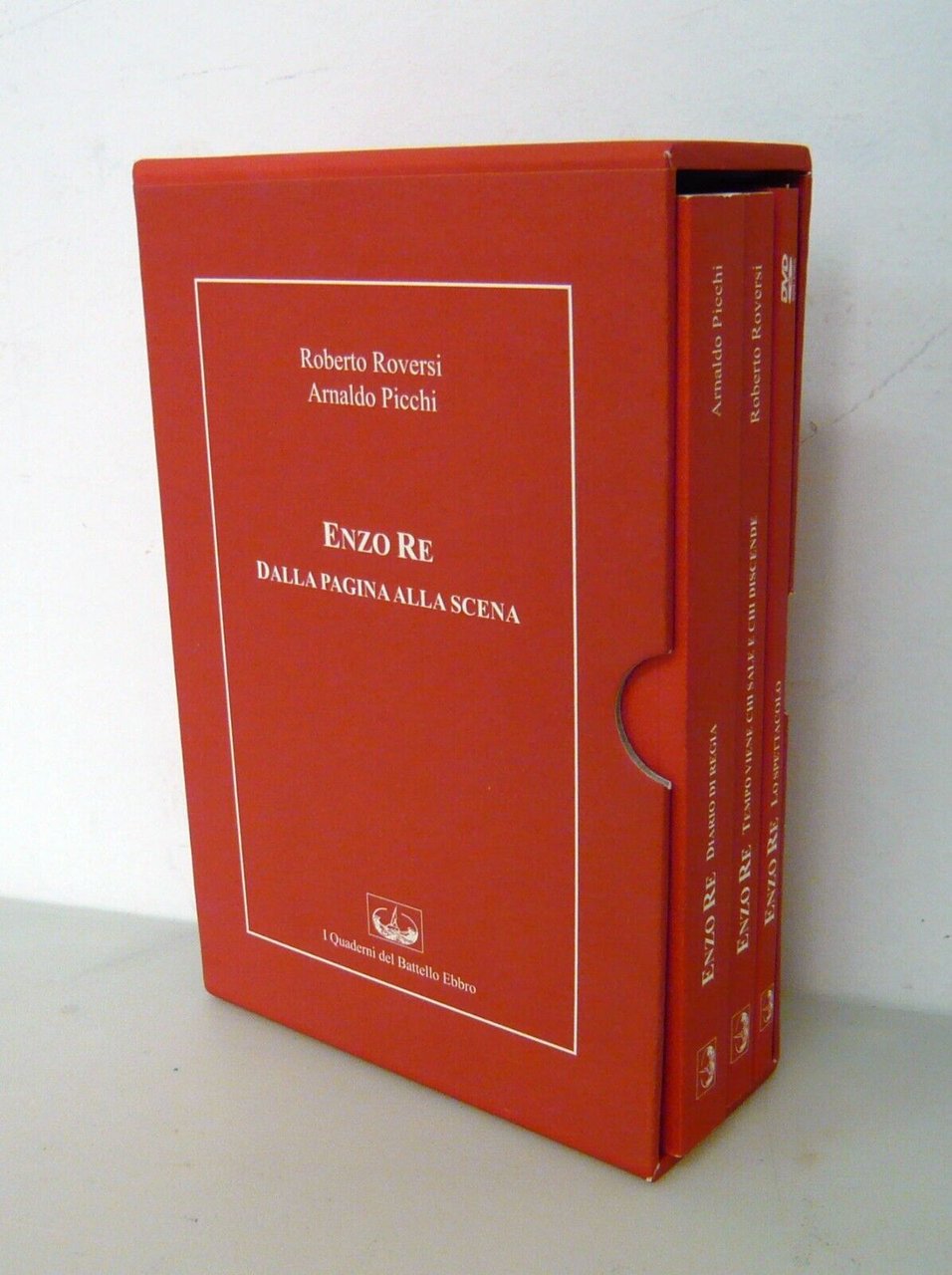 Roberto Roversi,ENZO RE.2 voll+DVD,Battello Ebbro 2012[teatro,Lucio Dalla,Picchi