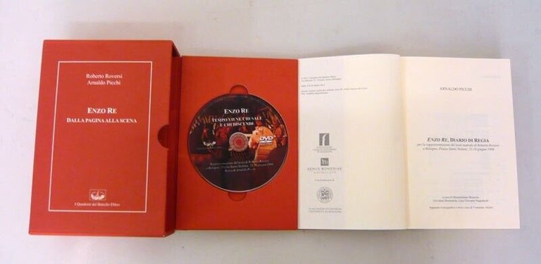 Roberto Roversi,ENZO RE.2 voll+DVD,Battello Ebbro 2012[teatro,Lucio Dalla,Picchi