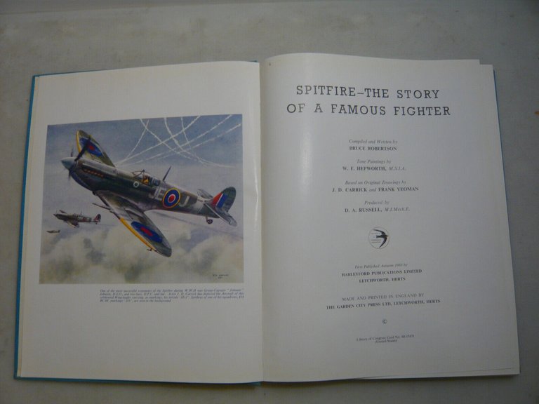 Robertson,SPITFIRE,England,1960[aeronautica,inglese