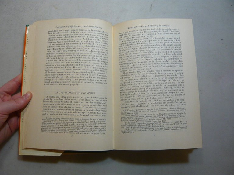 Robinson,THE ECONOMIC CONSEQUENCES OF THE SIZE OF NATIONS,London 1960
