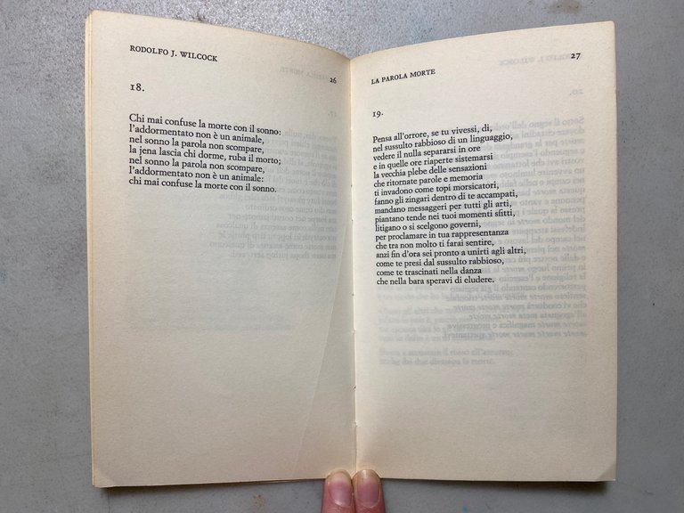 Rodolfo J. Wilcock, LA PAROLA MORTE,Einaudi, 1968 | Immagine Gallery 3
