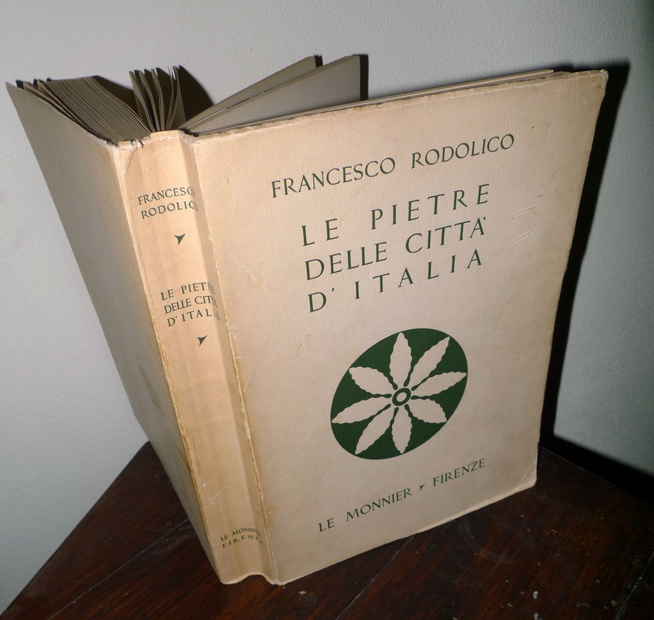 Rodolico,LE PIETRE DELLE CITTÀ D'ITALIA,1953 Le Monnier I^ed[storia,architettura | Immagine principale
