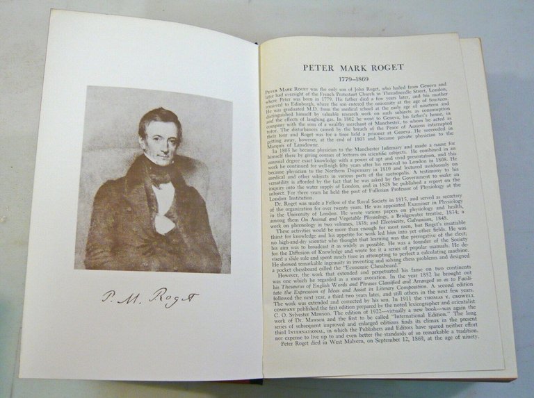 ROGET’S INTERNATIONAL THESAURUS,1962 Crowell[ENGLISH WORDS AND PHRASES