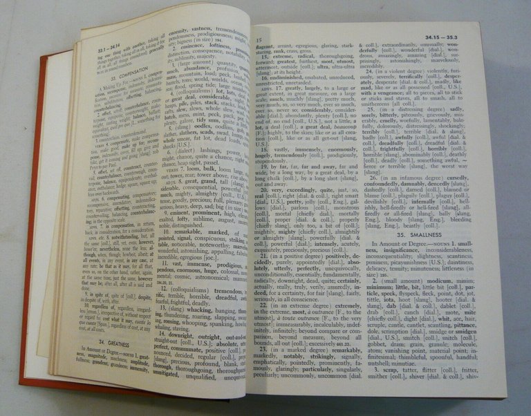 ROGET’S INTERNATIONAL THESAURUS,1962 Crowell[ENGLISH WORDS AND PHRASES