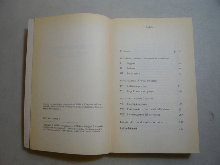 Roggero,L'ALFABETO CONQUISTATO,Bologna,1999[pedagogia