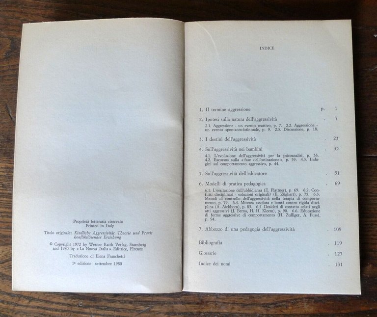 Röhm,L'AGGRESSIVITÀ INFANTILE,1980 Nuova Italia[pedagogia,psicologia,educazione