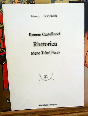 Romeo Castellucci,RHETORICA,2000[Teatro,Societas Raffaello Sanzio,catalogo