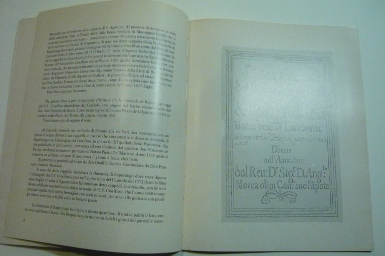 Rongone, CARLO ROSA E LA CHIESA DEL CROCIFISSO IN BITONTO, …