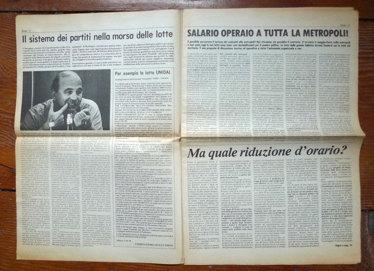 ROSSO PER IL POTERE OPERAIO.NUOVA SERIE n.31 nov.1978[AUTONOMIA OPERAIA,Vesce