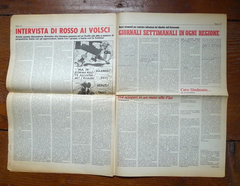 ROSSO PER IL POTERE OPERAIO.NUOVA SERIE n.31 nov.1978[AUTONOMIA OPERAIA,Vesce