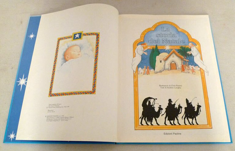 Rotero/Langley,LA STORIA DEL NATALE,1989 Paoline[religione,illustrazioni,ragazzi
