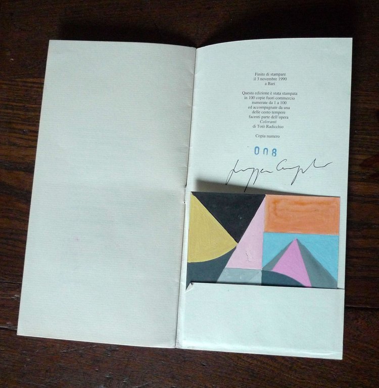 Ruggero Campagnoli,EDULCORANTI.Biblioteca Oplepiana N.1,1990[OpLePo,Perec