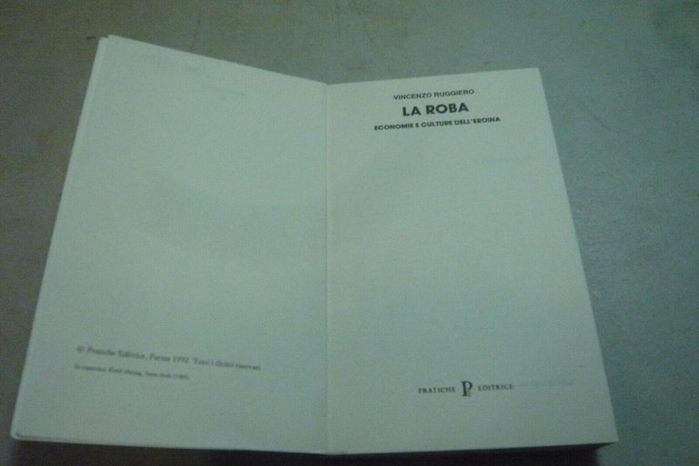 Ruggiero,LA ROBA,Parma,1992[eroina,subcultura