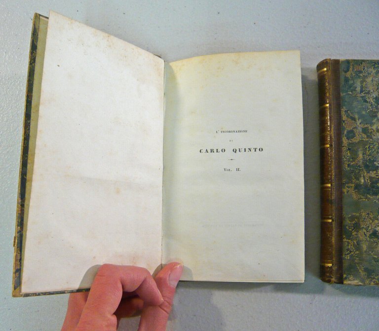 Rusconi,L’INCORONAZIONE DI CARLO QUINTO A BOLOGNA,1841 Soc.Ed.Fiorentina[storia