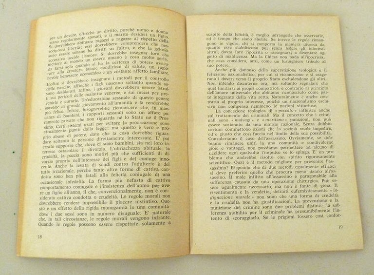 Russell,IL MIO CREDO,1966 La Fiaccola[propaganda atea anticlericale,anarchia
