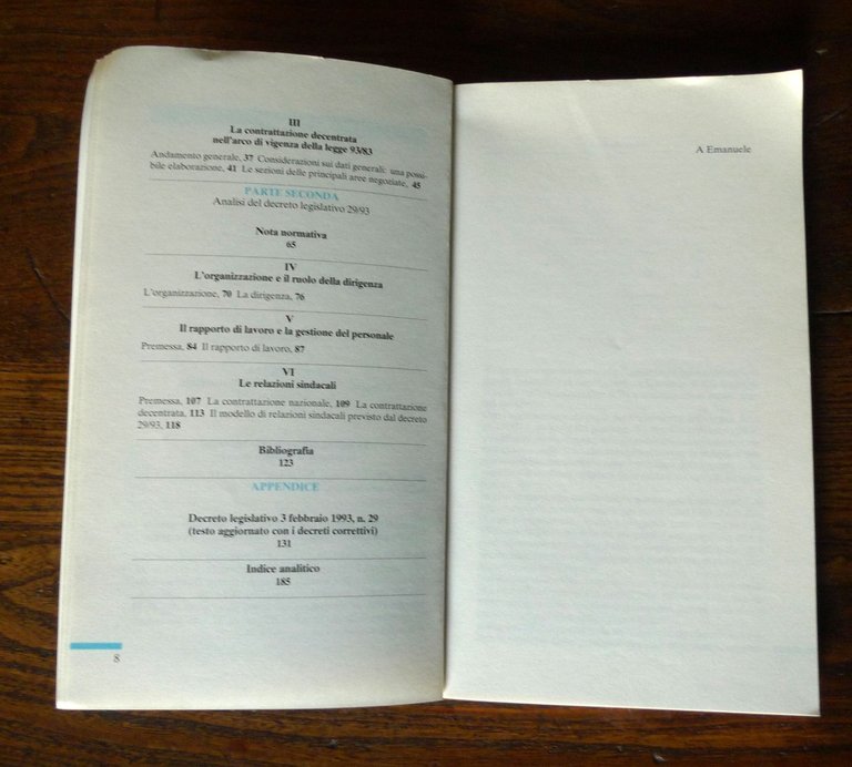 Russo,IL PUBBLICO IMPIEGO TRA IERI E DOMANI,1994 Edizioni Lavoro[politica