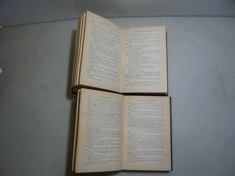 Saintsbury,LETTERS FROM SIR CHARLES GRANDISON,Londra,1895