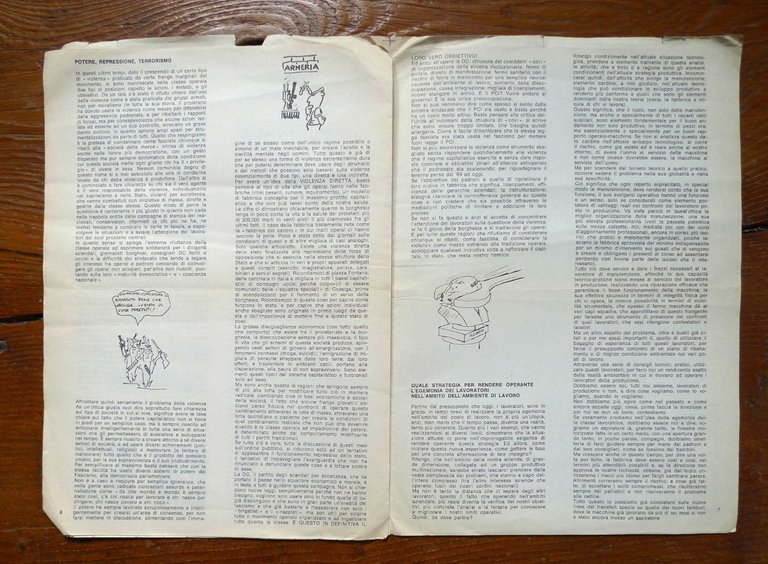 +SALARIO-ORARIO.FOGLIO DEL COORDINAMENTO OPERAIO OM-FIAT-MILANO 1978[comunismo