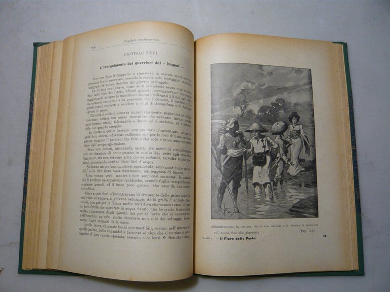 Salgari,IL FIORE DELLE PERLE,Genova,1907[illustrato