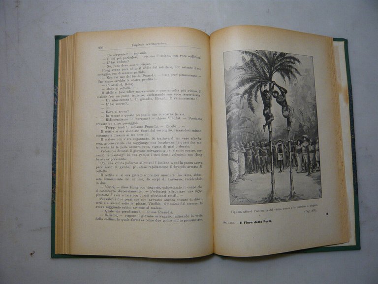 Salgari,IL FIORE DELLE PERLE,Genova,1907[illustrato