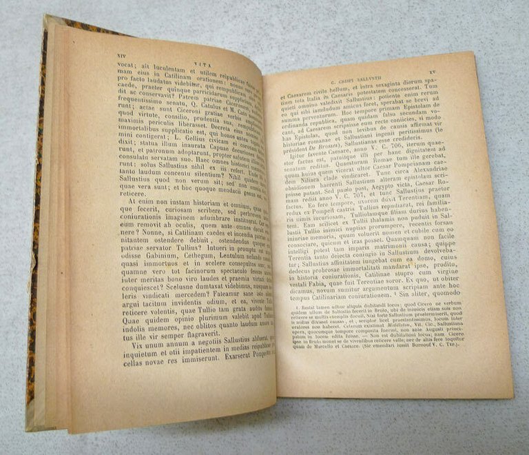 Sallustio,BELLUM CATILINARIUM ET IUGURTHINUM,1892 Marietti[storia,Catilina