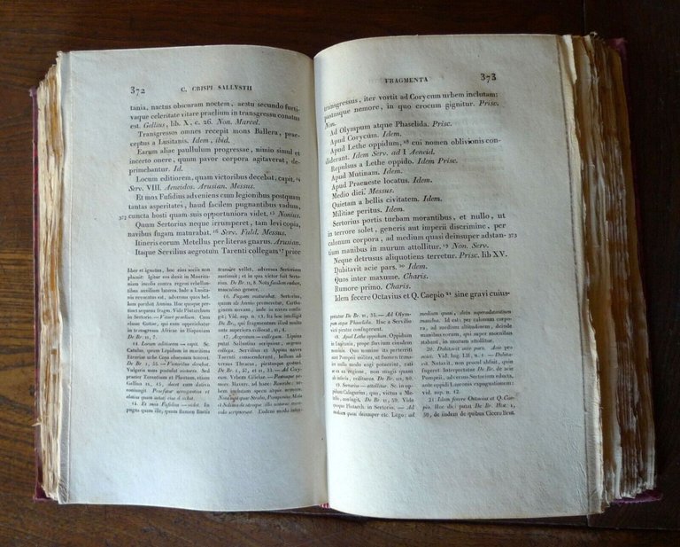 Sallustio,C.CRISPI SALLUSTII OPERA QUAE EXSTANT OMNIA,1827 Pomba[STORIA ROMANA
