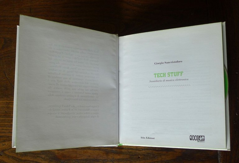 Sancristoforo,TECH STUFF.SUSSIDIARIO DI MUSICA ELETTRONICA,2007[MANUALE VIDEO