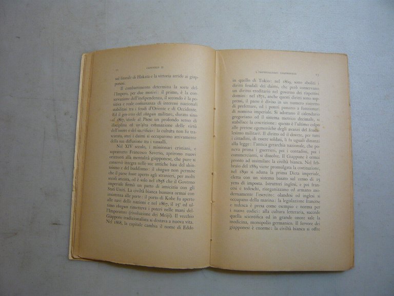 Sangiorgi,L'IMPERIALISMO GIAPPONESE,Bologna,1932
