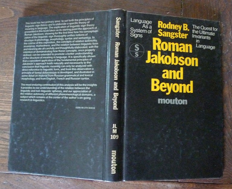 Sangster,ROMAN JAKOBSON AND BEYOND:LANGUAGE AS A SYSTEM OF SIGNS,'82[LINGUISTICA