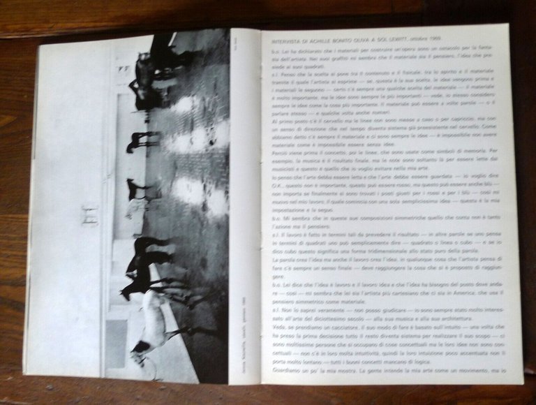 Sargentini,ALBUM 9-68.2-71,1971 Galleria L'Attico,Roma[arte contemporanea