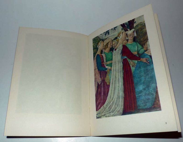 Sartoris,PIERO DELLA FRANCESCA.GLI AFFRESCHI DI AREZZO,1957 Mondadori[arte