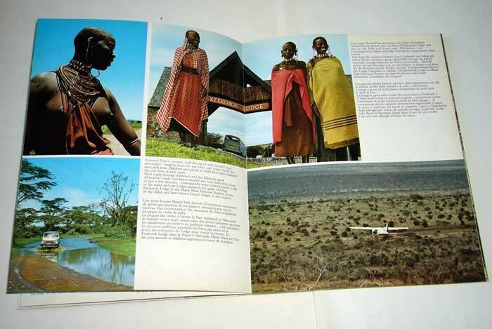 Sassi/Banner,MAASAI MARA-AMBOSELI,Kensta 1982[guida Kenya,parchi,safari,foto