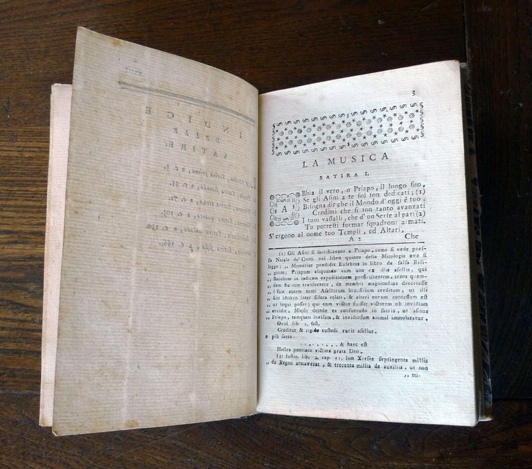 SATIRE DI SALVATOR ROSA,1770 Amsterdam[note di ANTON MARIA SALVINI