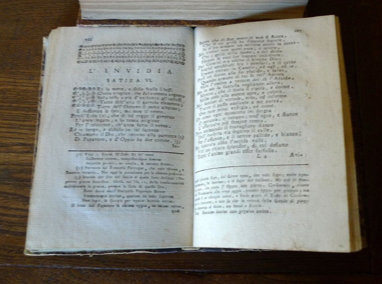 SATIRE DI SALVATOR ROSA,1770 Amsterdam[note di ANTON MARIA SALVINI