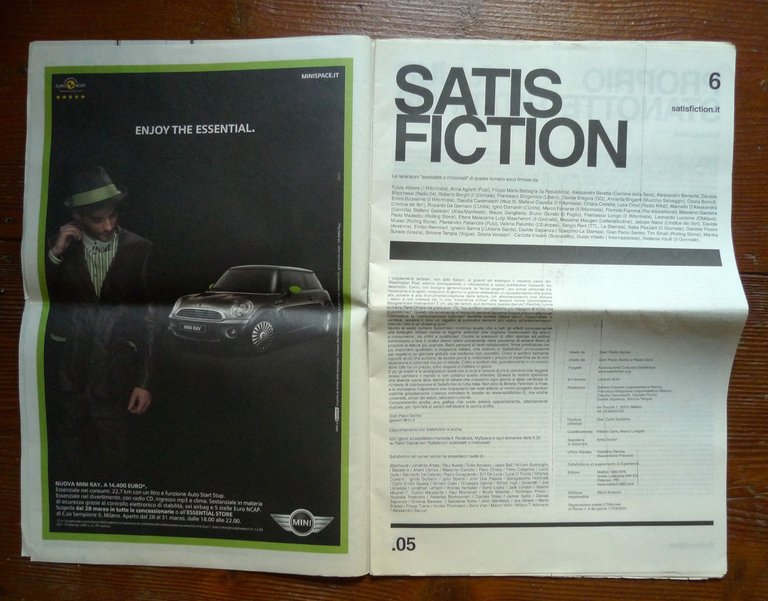 SATISFICTION n.6 2012[Inediti di Gadda,Poe,Woolf,West,Cheever,Vila-Matas,Chabon | Immagine Gallery 3