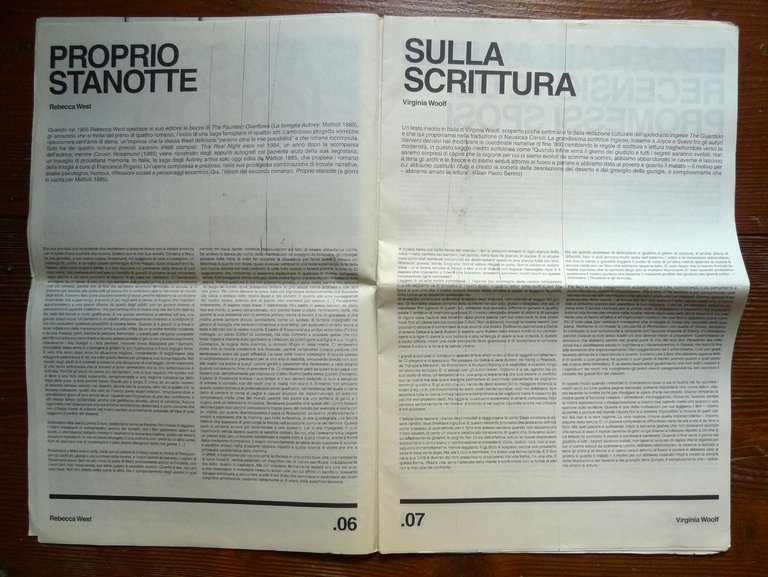 SATISFICTION n.6 2012[Inediti di Gadda,Poe,Woolf,West,Cheever,Vila-Matas,Chabon | Immagine Gallery 4