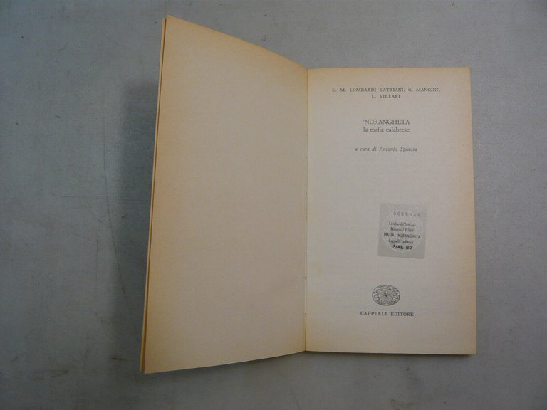 Satriani-Mancini-Villari,'NDRANGHETA,Bologna,1978[mafia