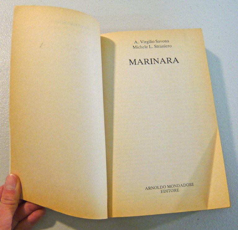 Savona-Straniero,MARINARA,1980/Bertino,MITI E LEGGENDE DEL MARE,1977