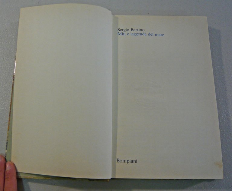 Savona-Straniero,MARINARA,1980/Bertino,MITI E LEGGENDE DEL MARE,1977