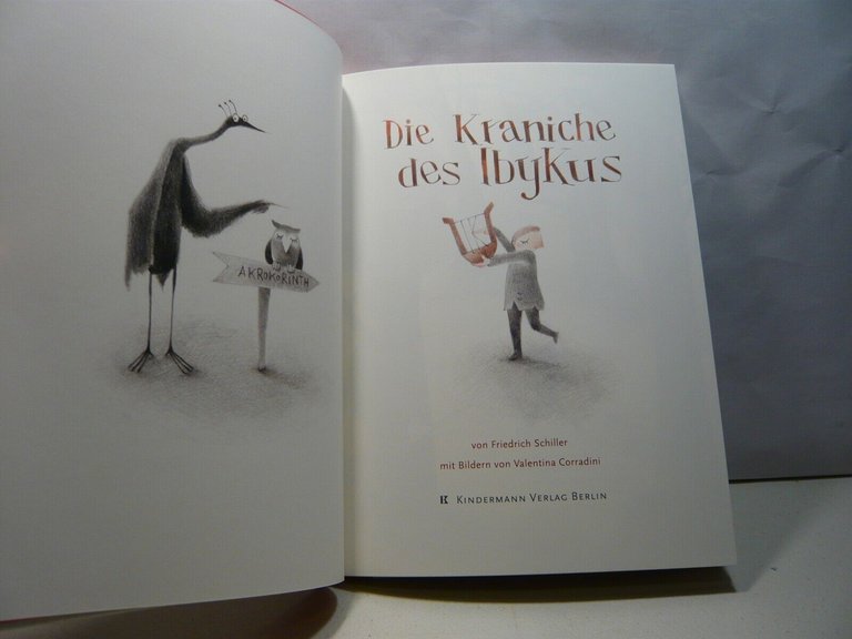 Schiller, Corradini, DIE KRANICHE DES IBYKUS. Poesie fur Kinder, 2014