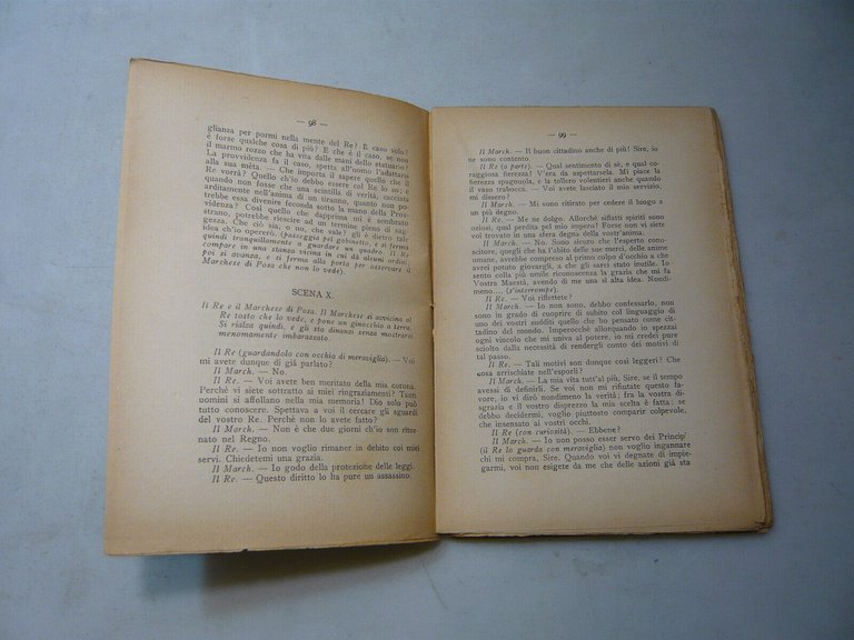 Schiller,DON CARLOS,Firenze,1930[classici