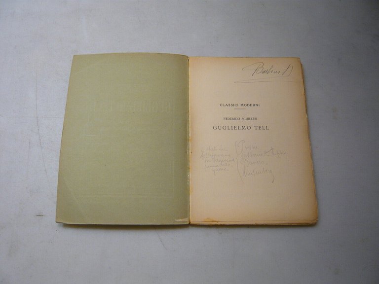 Schiller,GUGLIELMO TELL,Firenze,1930[classici | Immagine Gallery 2