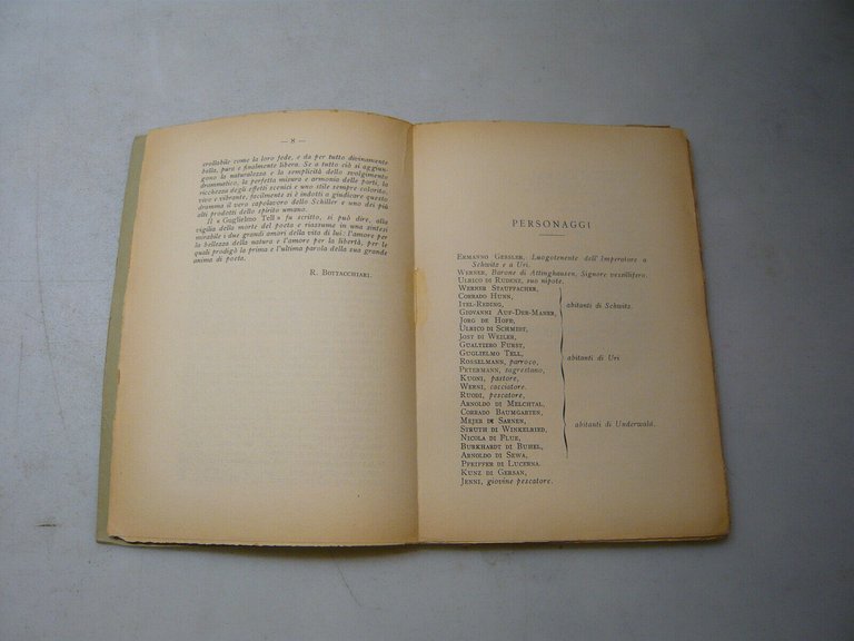 Schiller,GUGLIELMO TELL,Firenze,1930[classici | Immagine Gallery 3
