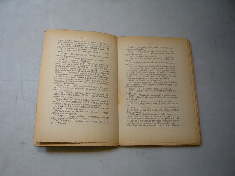 Schiller,GUGLIELMO TELL,Firenze,1930[classici | Immagine Gallery 4