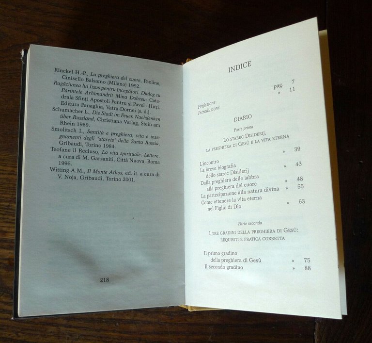Schimonaco Ilarion,DIARIO SULLA PREGHIERA DI GESÙ,2010 Paoline[religione