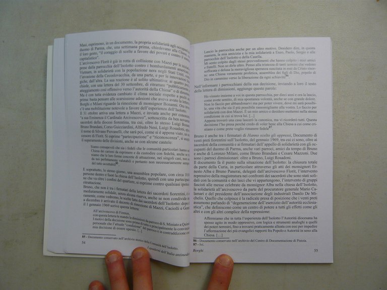 Schina,BRUNO BORGHI: IL PRETE OPERAIO,Pistoia,2017