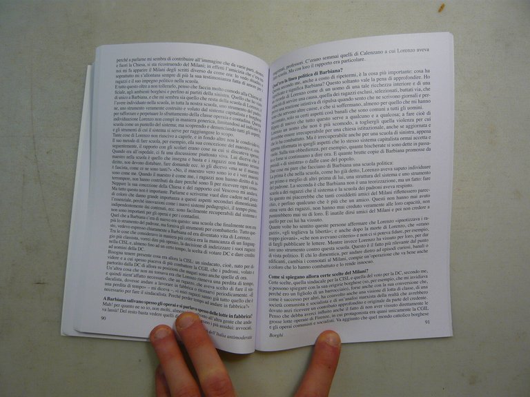 Schina,BRUNO BORGHI: IL PRETE OPERAIO,Pistoia,2017