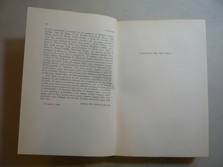 Schlesinger,L'ETA DI ROOSEVELT,Bologna,1963
